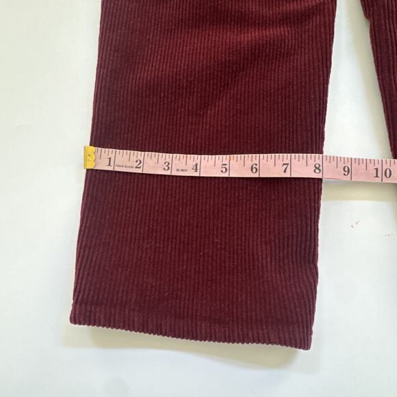 Empyre Corduroy Pant Red Mens 30x28 Casual Skate Streetwear Y2K - Picture 8 of 13